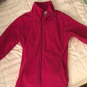 Old navy pink fleece jacket